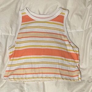 Wonder Nation Colorful Cropped Tank Top GIRLS Size (14-16)